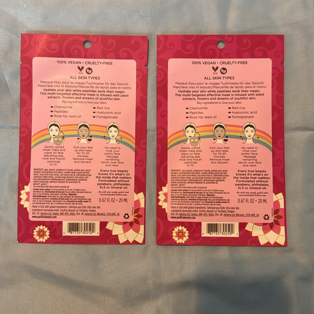 Pacifica Disobey Time Rose & Peptide Facial Mask - Picture 2 of 3